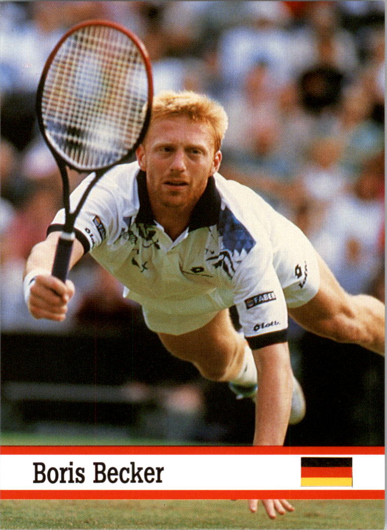 1993 Fax Pax World of Sport #38 Boris Becker