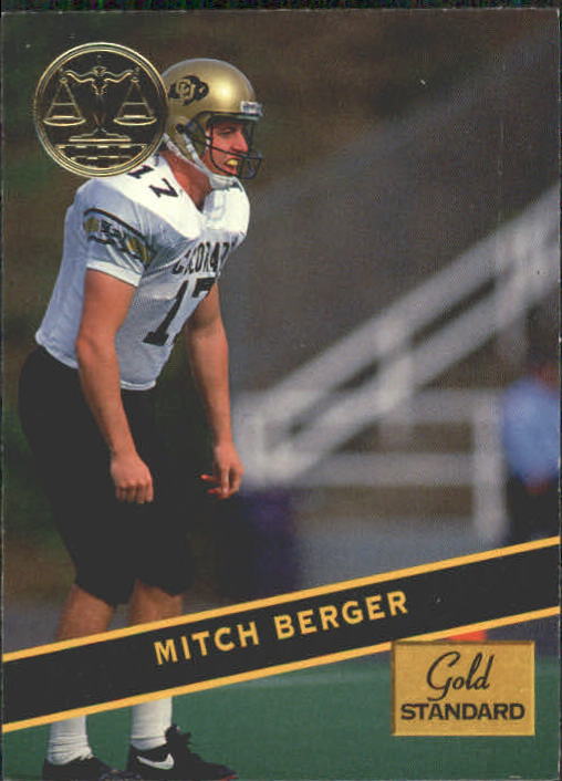 1994 Signature Rookies Gold Standard - #29 Mitch Berger (RC)