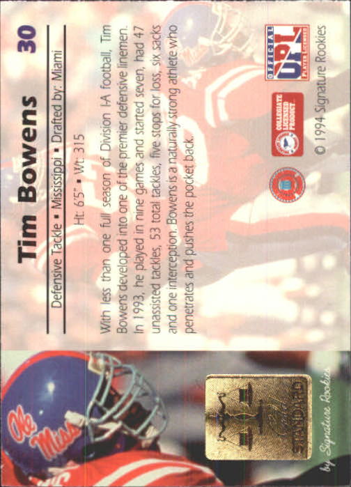 1994 Signature Rookies Gold Standard - #29 Mitch Berger (RC)