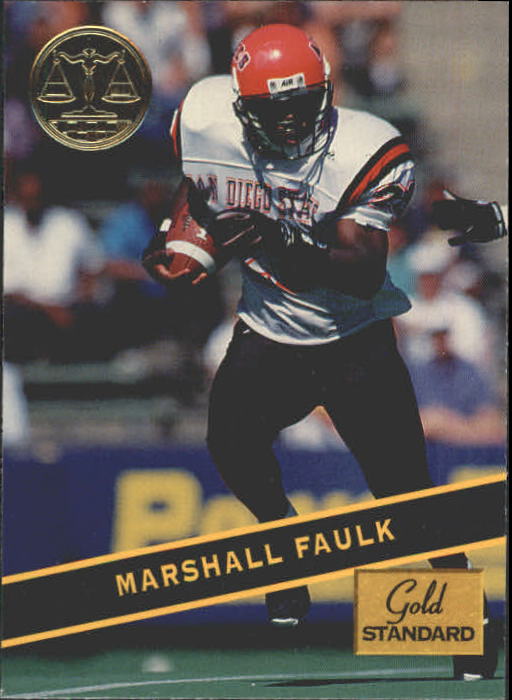 1994 Signature Rookies Gold Standard #34 Marshall Faulk