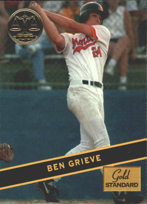 1994 Signature Rookies Gold Standard #54 Ben Grieve