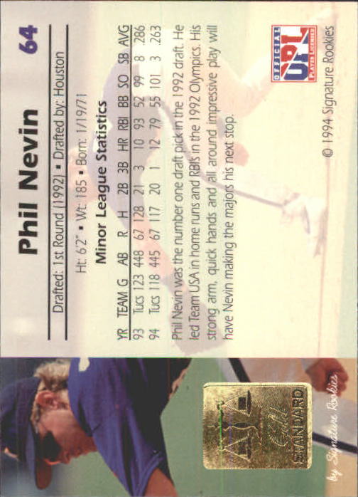 1994 Signature Rookies Gold Standard - #29 Mitch Berger (RC)