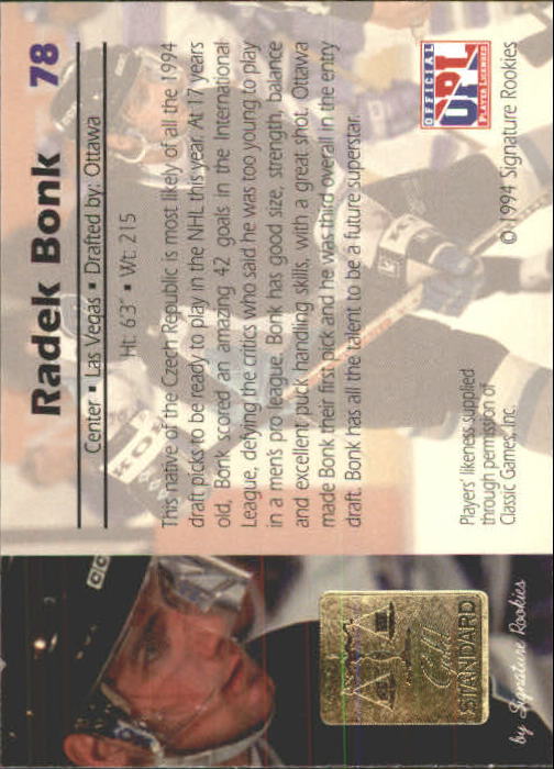 1994 Signature Rookies Gold Standard - #29 Mitch Berger (RC)