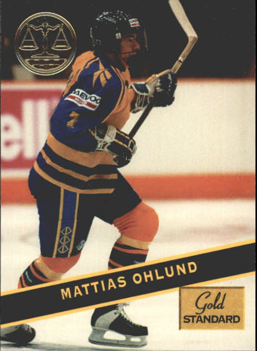 1994 Signature Rookies Gold Standard #89 Mattias Ohlund