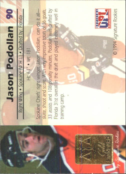 1994 Signature Rookies Gold Standard - #29 Mitch Berger (RC)