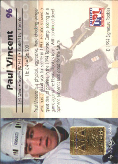 1994 Signature Rookies Gold Standard - #29 Mitch Berger (RC)