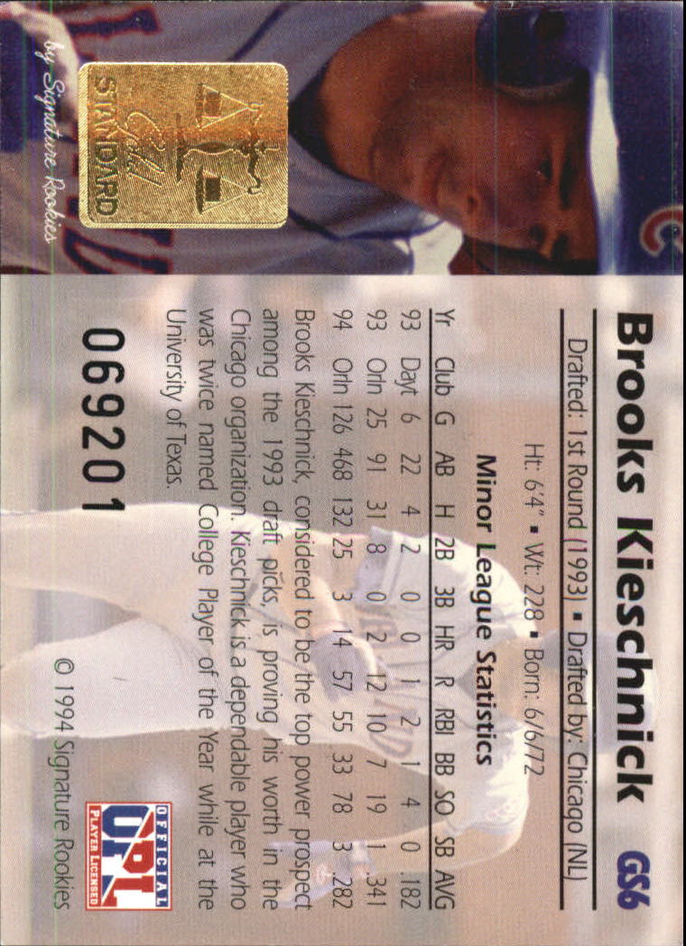 1994 Signature Rookies Gold Standard - #29 Mitch Berger (RC)