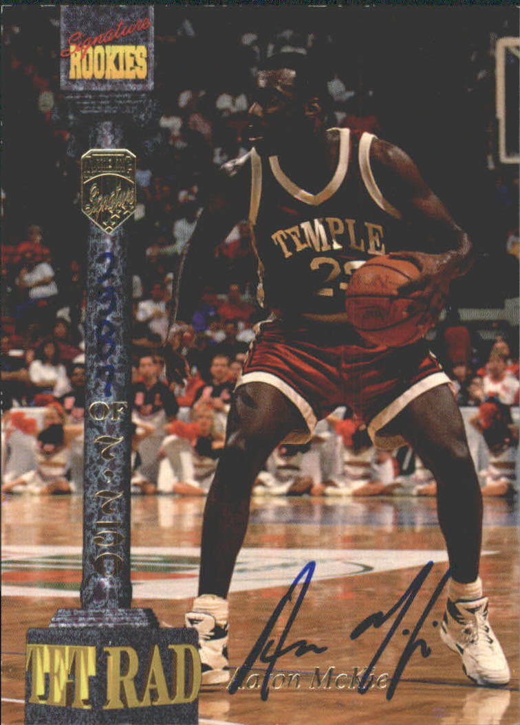 1994 Signature Rookies Tetrad Autographs #63 Aaron McKie