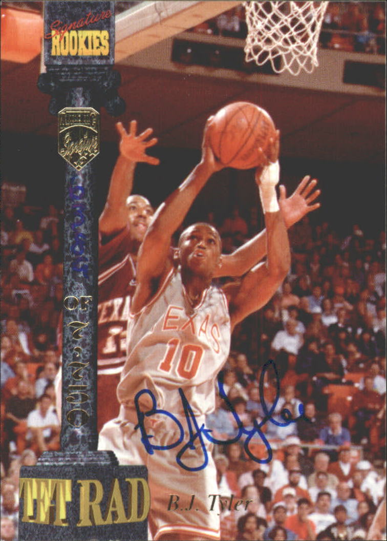 1994 Signature Rookies Tetrad Autographs #78 B.J. Tyler