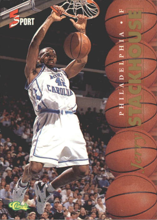 1995 Classic Five Sport #3 Jerry Stackhouse