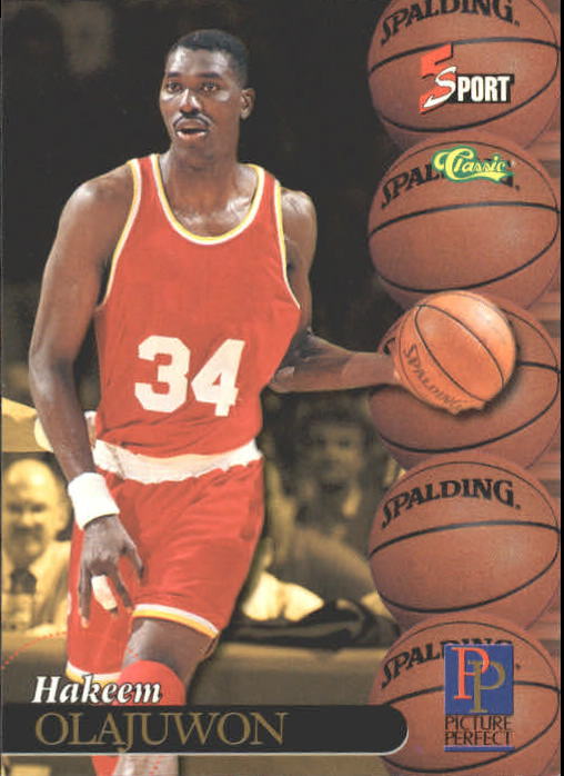 1995 Classic Five Sport #192 Hakeem Olajuwon