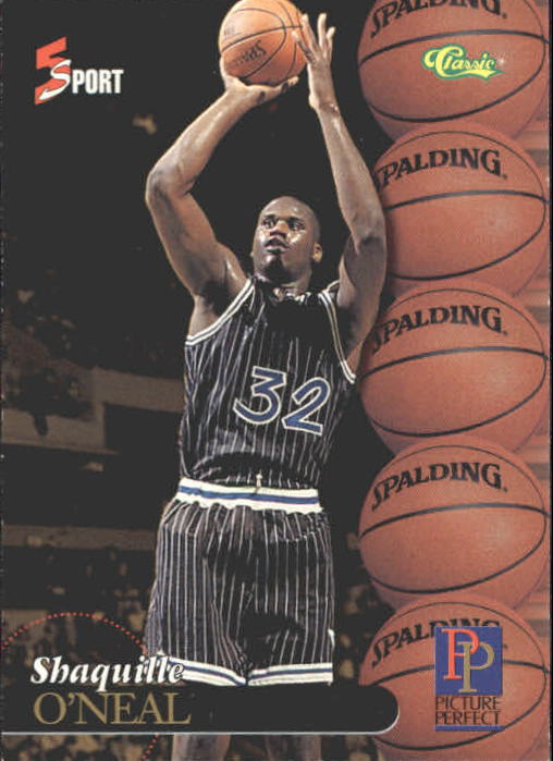 1995 Classic Five Sport #199 Shaquille O'Neal