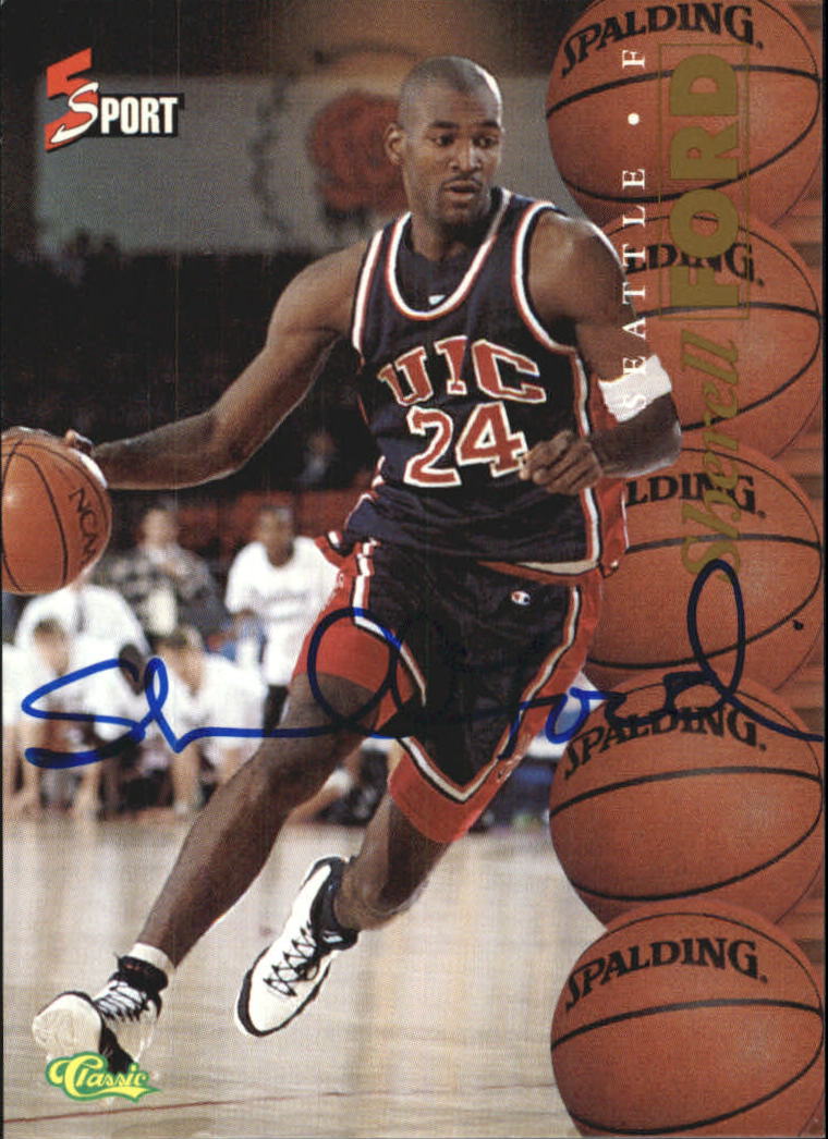 1995 Classic Five Sport Autographs #24 Sherrell Ford