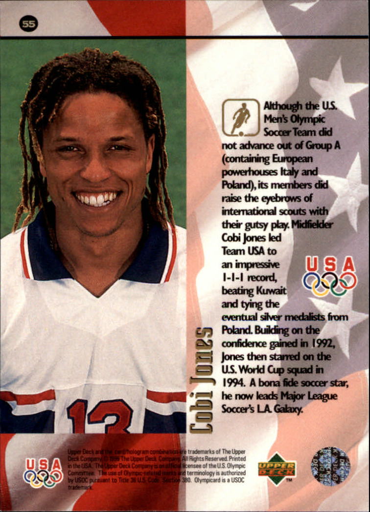 1996 Upper Deck Olympic Champions Pablo Morales 