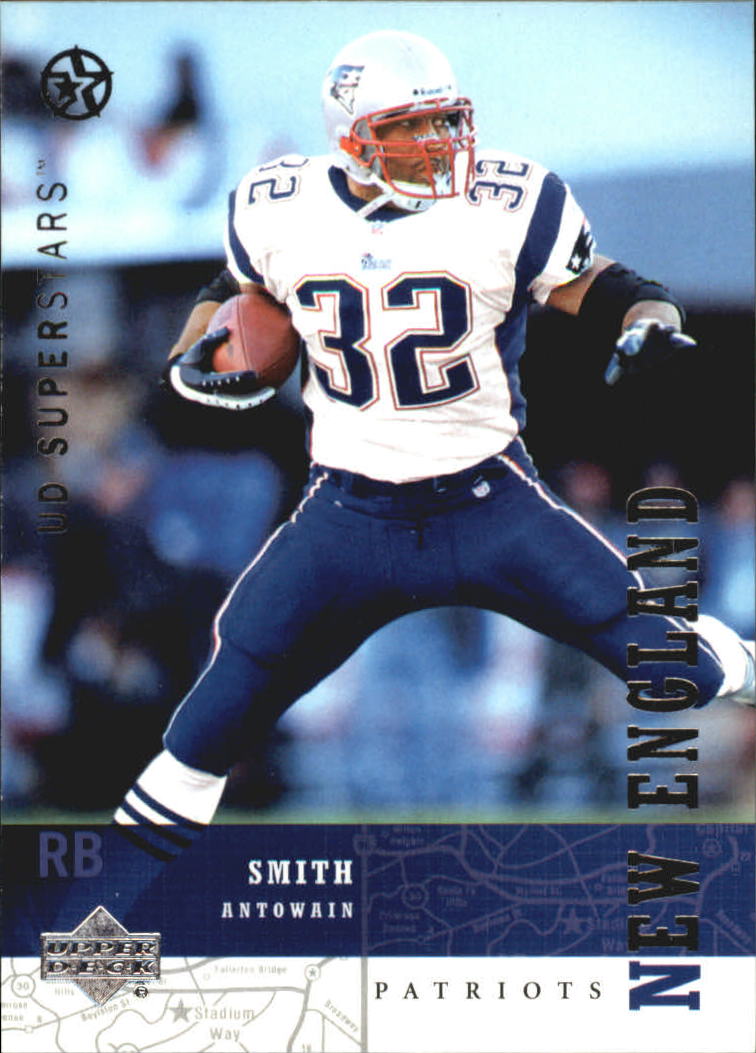2002-03 UD SuperStars #39 Antowain Smith