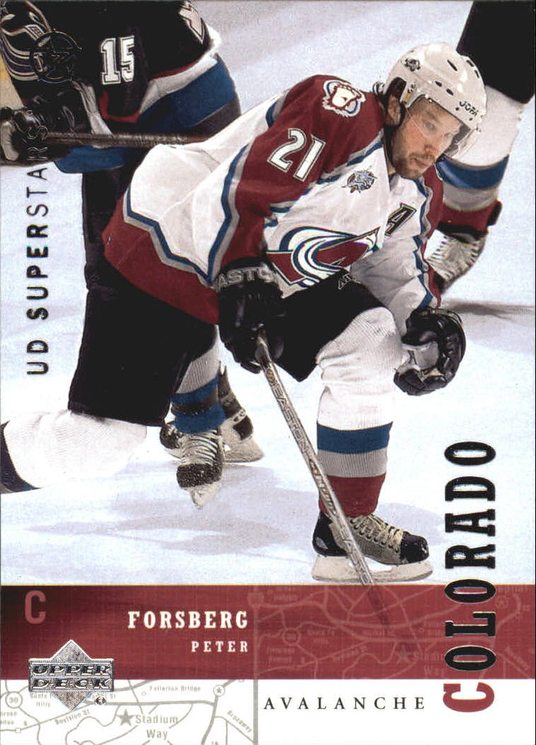 2002-03 UD SuperStars #69 Peter Forsberg