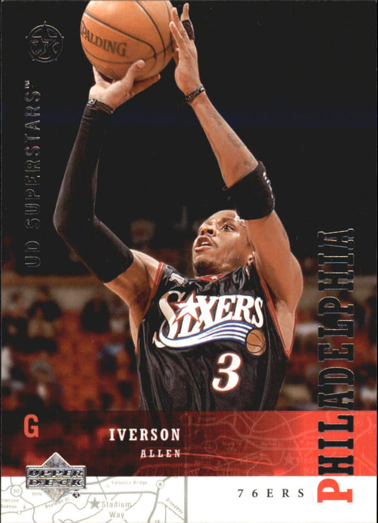 2002-03 UD SuperStars #187 Allen Iverson