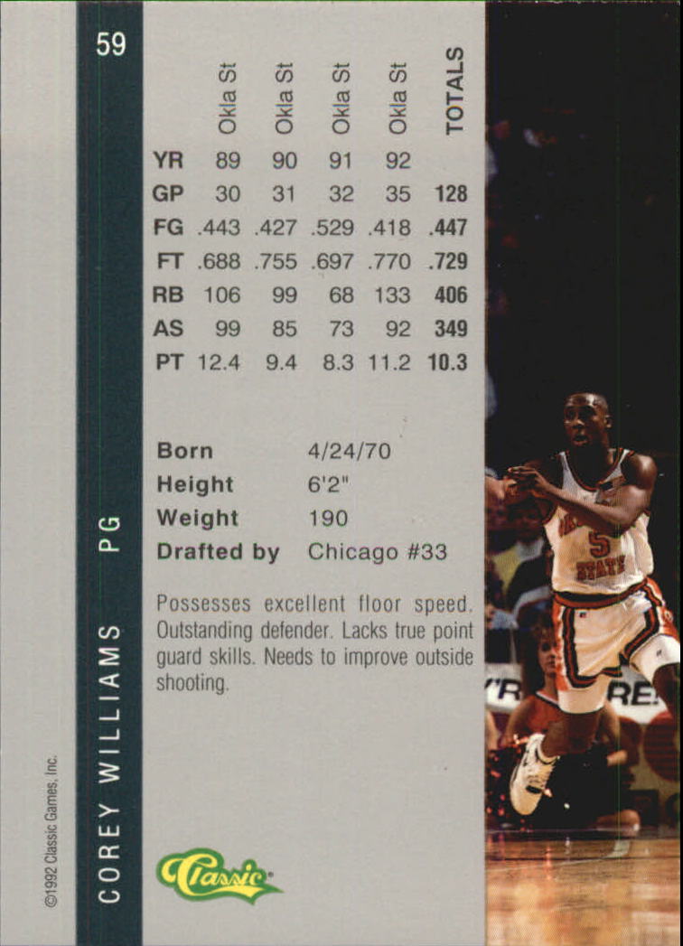 B4625- 1992 Classic Four Sport Gold Card #s 1-250 -You Pick- 15+ FREE US SHIP - Picture 85 of 351