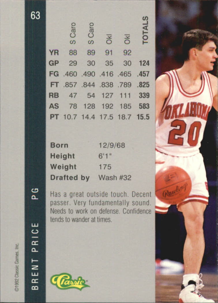B4625- 1992 Classic Four Sport Gold Card #s 1-250 -You Pick- 15+ FREE US SHIP - Picture 93 of 351