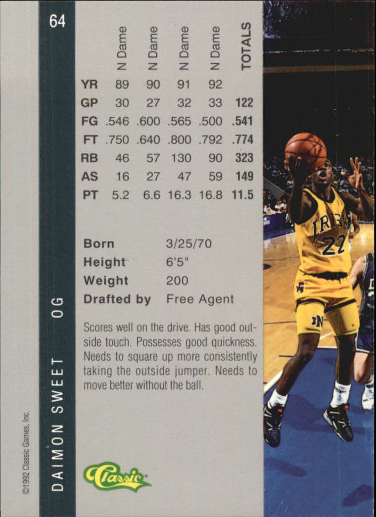B4625- 1992 Classic Four Sport Gold Card #s 1-250 -You Pick- 15+ FREE US SHIP - Picture 95 of 351