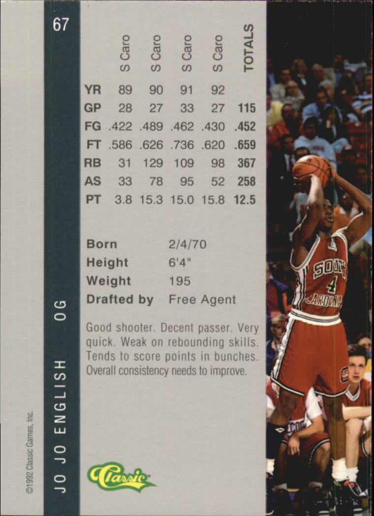 B4625- 1992 Classic Four Sport Gold Card #s 1-250 -You Pick- 15+ FREE US SHIP - Picture 101 of 351