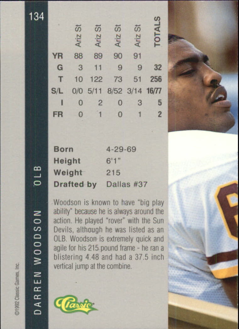 B4625- 1992 Classic Four Sport Gold Card #s 1-250 -You Pick- 15+ FREE US SHIP - Picture 203 of 351