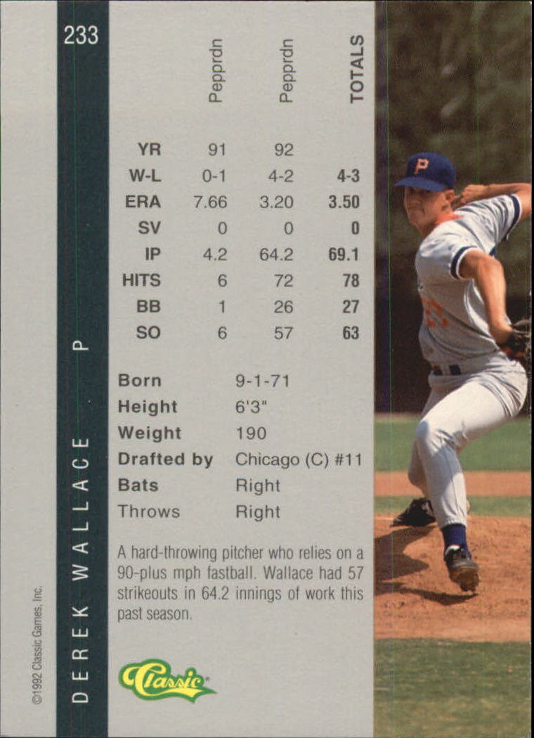 B4625- 1992 Classic Four Sport Gold Card #s 1-250 -You Pick- 15+ FREE US SHIP - Picture 321 of 351