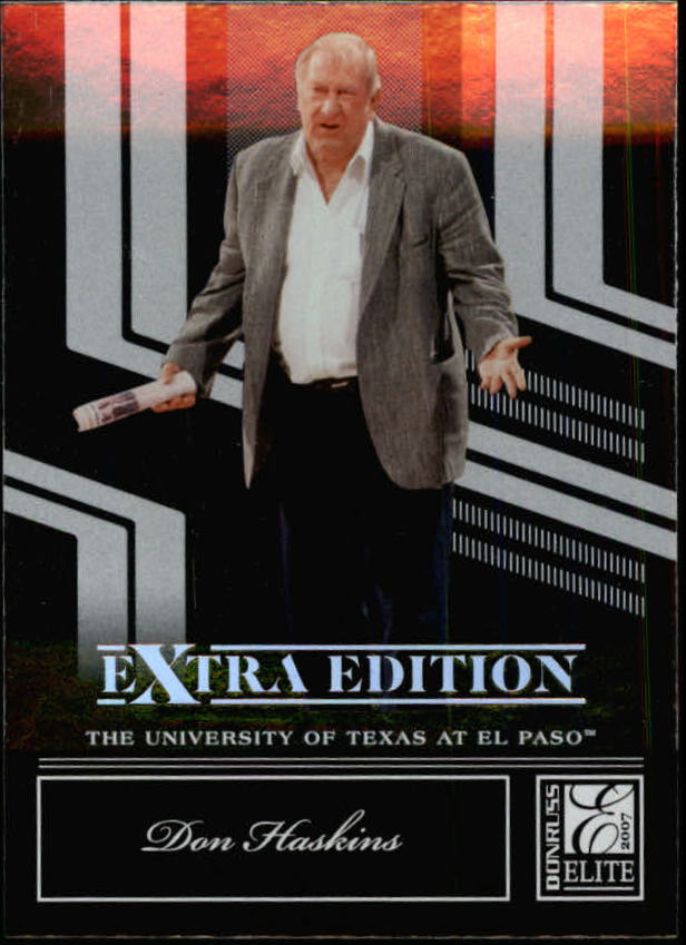 2007 Donruss Elite Extra Edition #62 Don Haskins