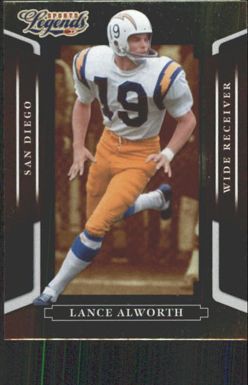 1967 Topps #123 Lance Alworth San Diego Chargers Football Card Nm