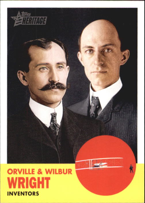 2009 Topps American Heritage #42 Orville and Wilbur Wright