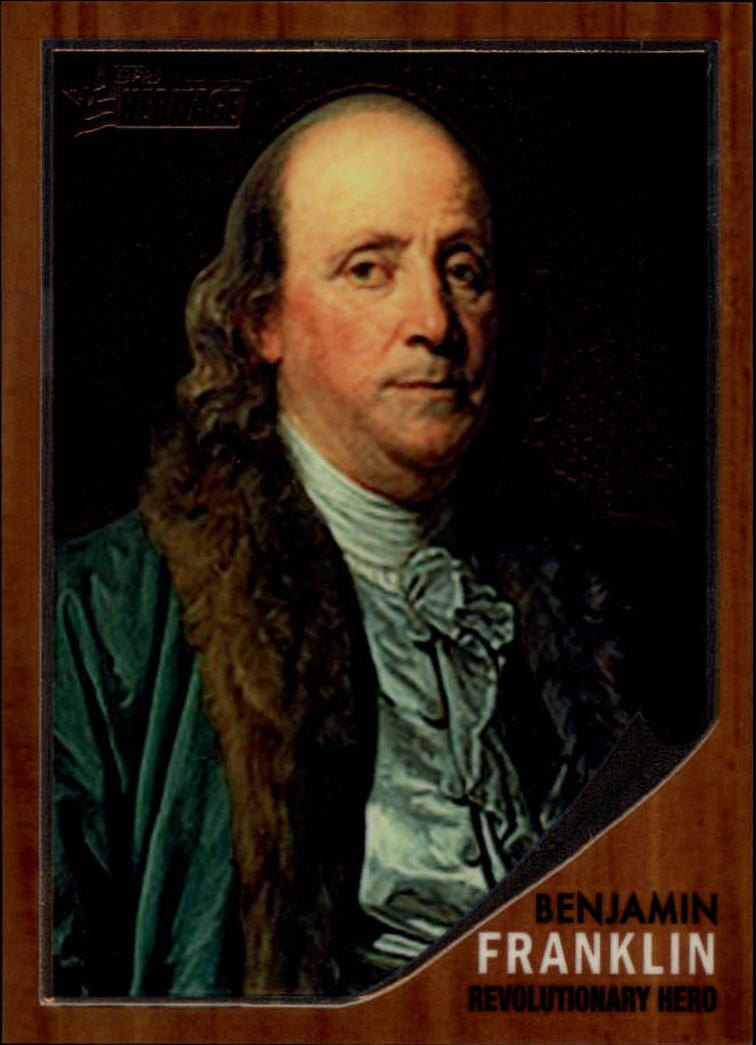 2009 Topps American Heritage Chrome #C31 Benjamin Franklin
