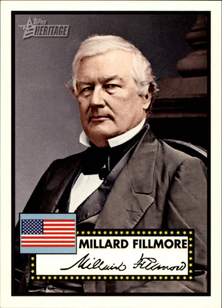 2009 Topps American Heritage American Presidents #AP13 Millard Fillmore
