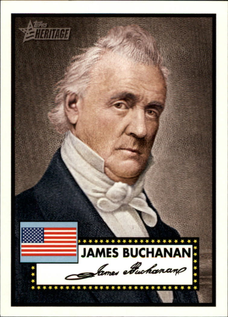 2009 Topps American Heritage American Presidents #AP15 James Buchanan