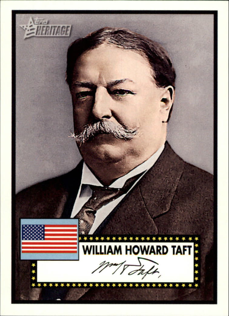 2009 Topps American Heritage American Presidents #AP27 William Howard Taft
