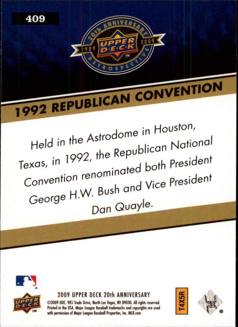 A2020- 2009 Upper Deck 20th Anniversary Asst Card2 -You Pick- 15+ FREE US SHIP - Picture 103 of 127