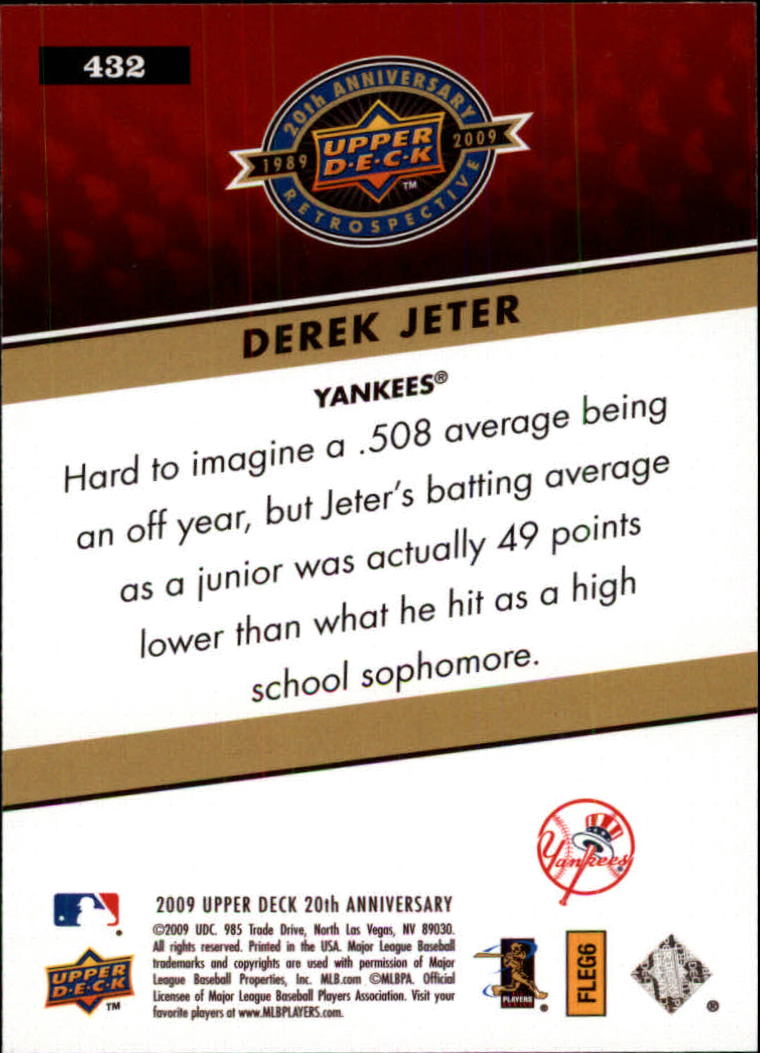 A2020- 2009 Upper Deck 20th Anniversary Asst Card2 -You Pick- 15+ FREE US SHIP - Picture 113 of 127