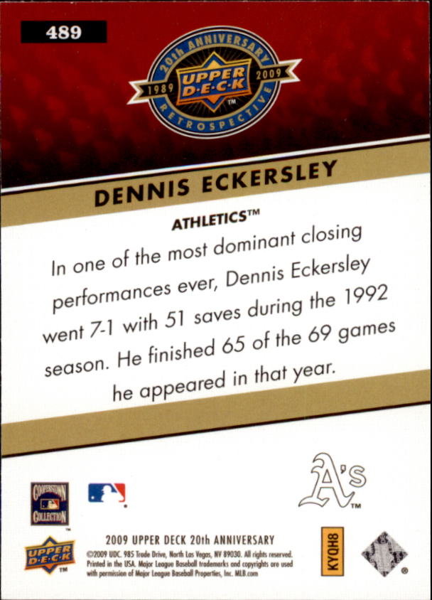 A2020- 2009 Upper Deck 20th Anniversary Asst Card2 -You Pick- 15+ FREE US SHIP - Picture 127 of 127