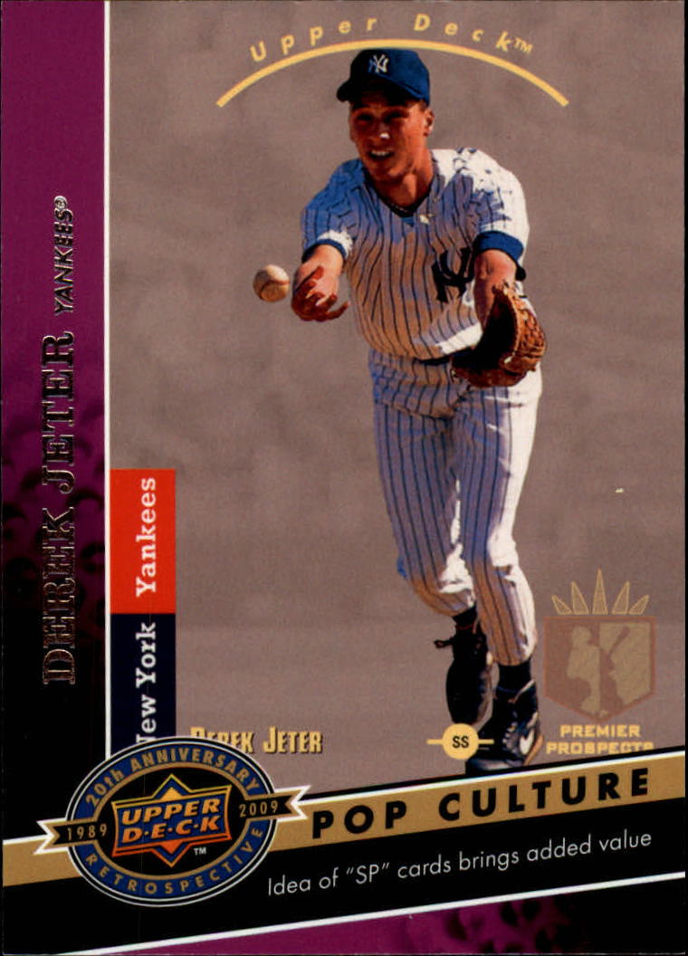 Derek Jeter 2009 BOWMAN GOLD '09 WORLD BASEBALL CLASSICS #BDPW4 NEW YORK  YANKEES