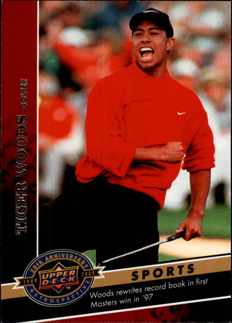 2009 Upper Deck 20th Anniversary #1002 Tiger Woods
