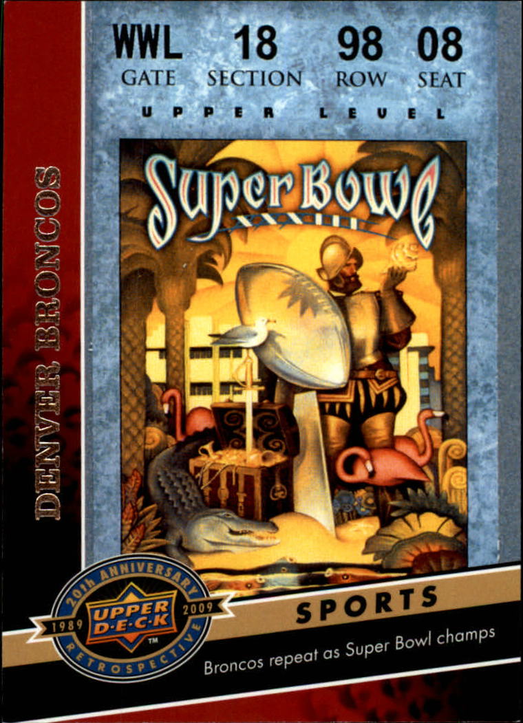 2009 Upper Deck Multi-Sport 20th Anniverary Singles - You Choose