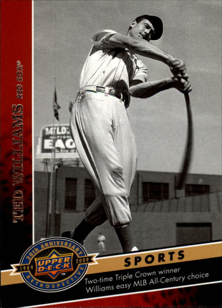 2009 Upper Deck 20th Anniversary #1345 Ted Williams