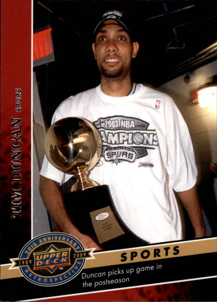 Tim Duncan cards (1998-2016) Spurs - You Choose - Bild 293 von 294