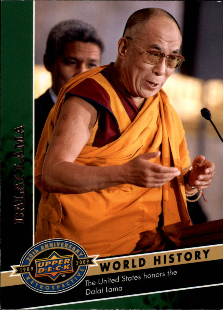 2009 Upper Deck 20th Anniversary #2278 Dalai Lama