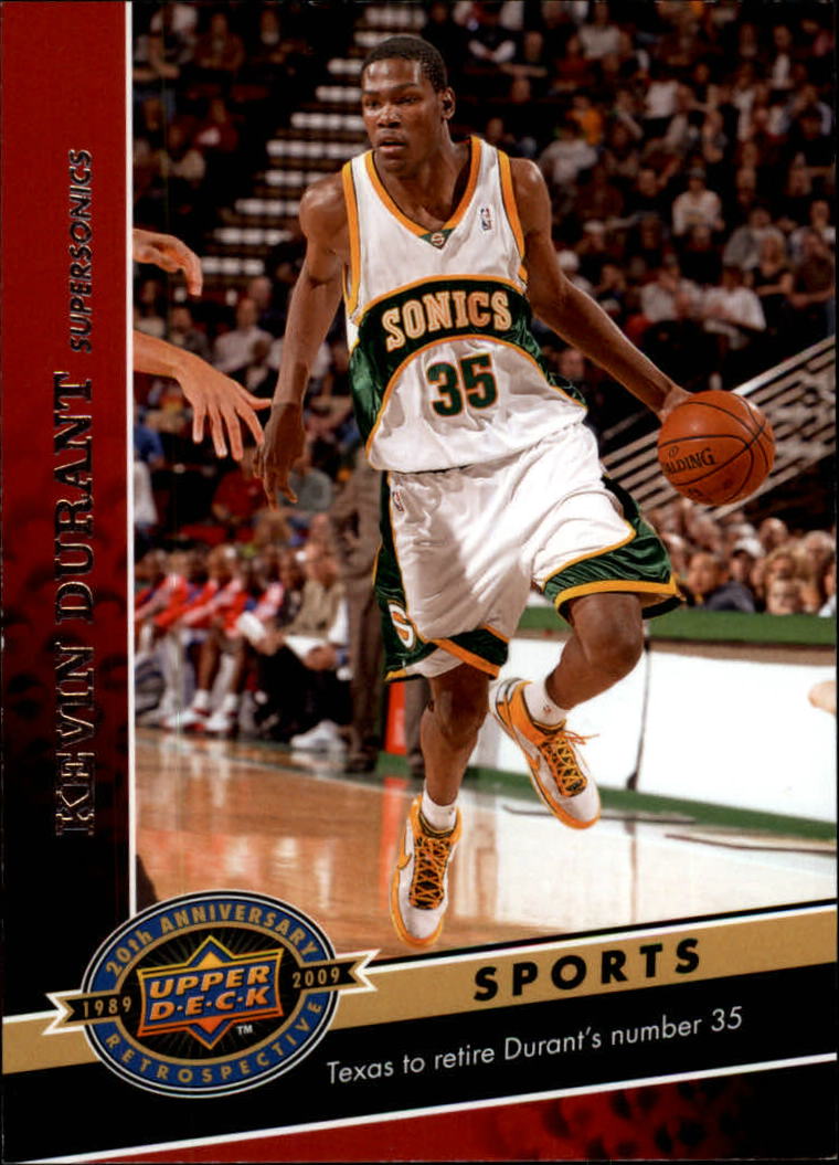 2009 Upper Deck 20th Anniversary #2360 Kevin Durant