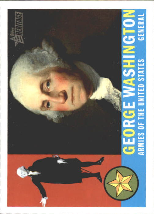 2009 Topps American Heritage Heroes #1 George Washington
