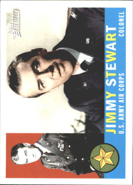2009 Topps American Heritage Heroes #10 Jimmy Stewart