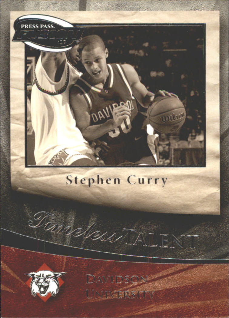 2009 Press Pass Fusion Timeless Talent #TT5 Stephen Curry