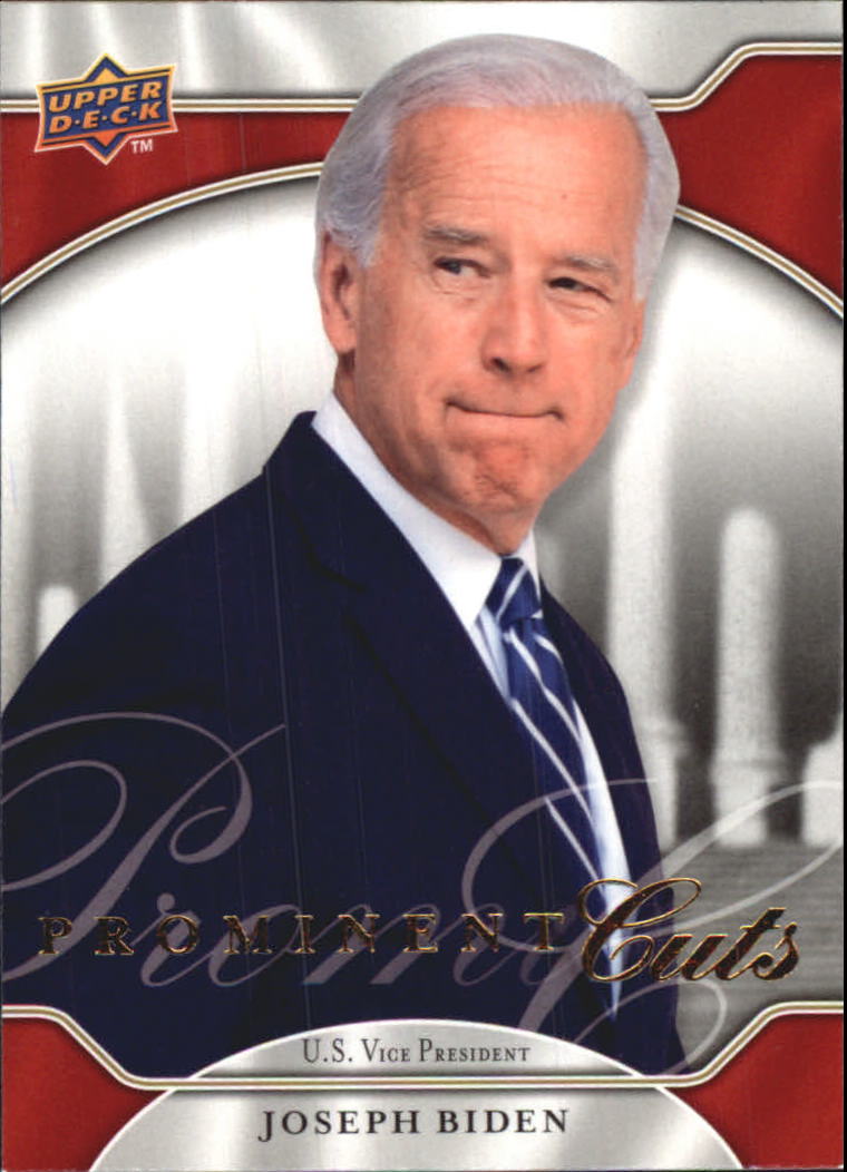 2009 Upper Deck Prominent Cuts #1 Joseph Biden