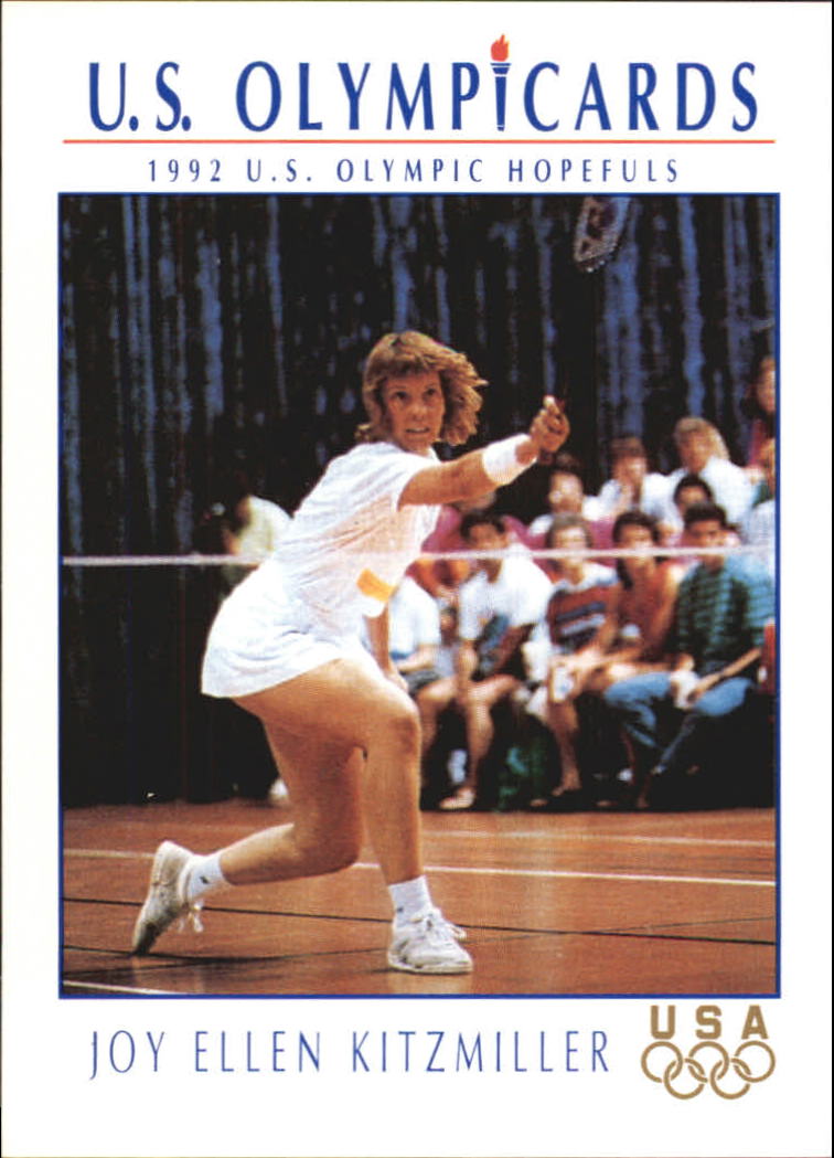 1992 Impel U.S. Olympic Hopefuls #5 Joy Ellen Kitzmiller/Badminton