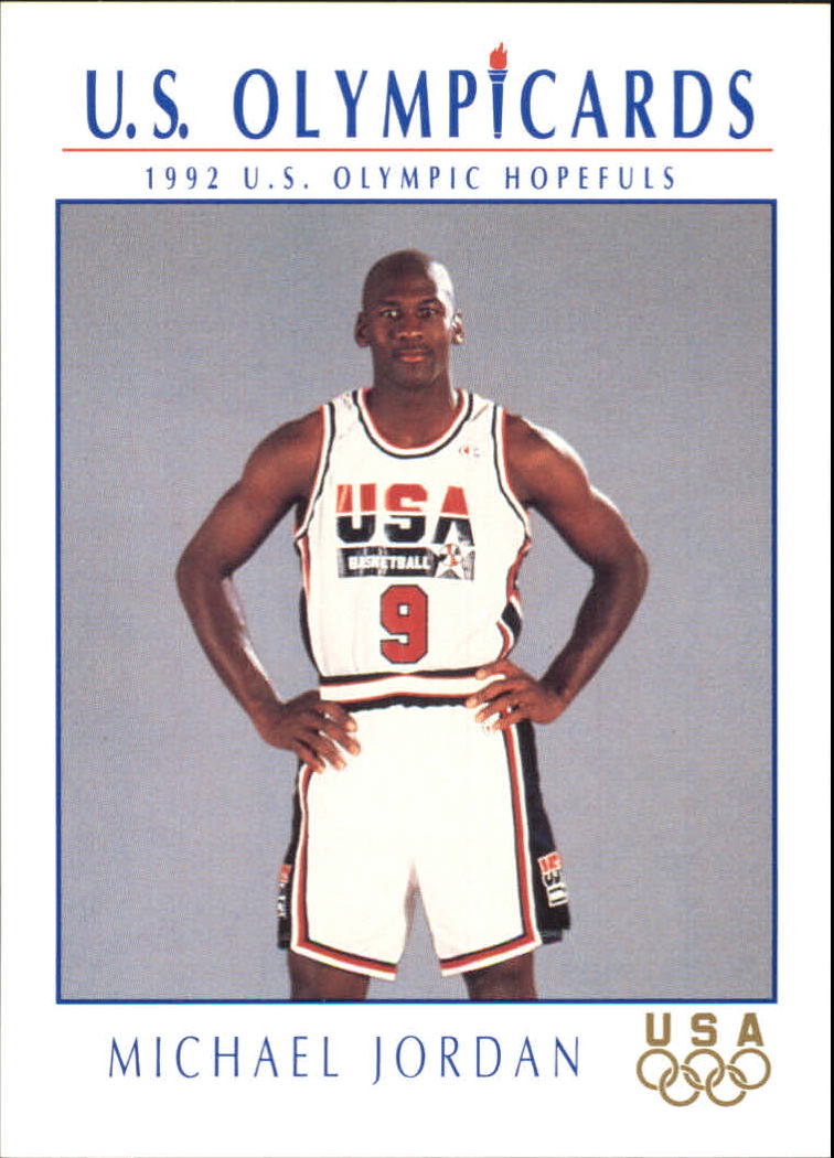1992 Impel U.S. Olympic Hopefuls #12 Michael Jordan BK